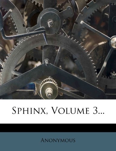 9781277029406: Sphinx, II. Jahrgang, dritter Band (German Edition)