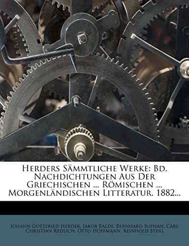 9781279075036: Herders smmtliche Werke. (German Edition)