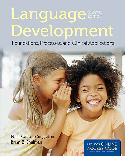 Beispielbild fr Language Development: Foundations, Processes, and Clinical Applications zum Verkauf von Goodwill of Colorado