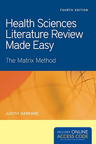 Stock image for Health Sciences Literature Review Made Easy for sale by Better World Books