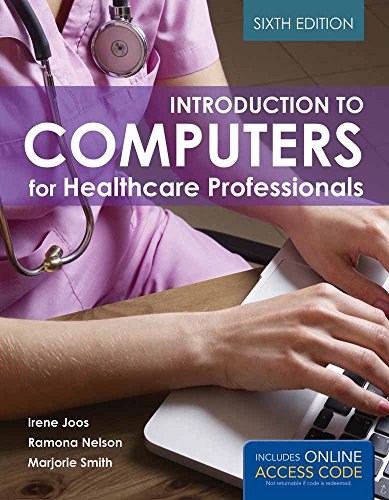 Stock image for Introduction to Computers for Healthcare Professionals for sale by Better World Books