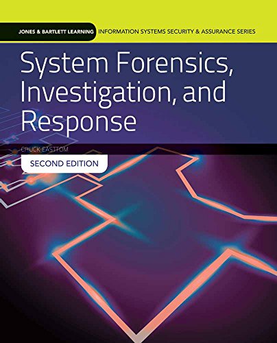 Imagen de archivo de System Forensics, Investigation and Response a la venta por Better World Books