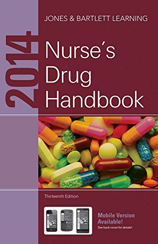 Imagen de archivo de 2014 Nurse's Drug Handbook a la venta por Better World Books