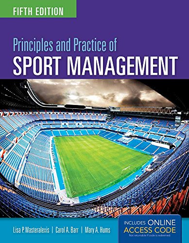 Imagen de archivo de Principles and Practice of Sport Management a la venta por SecondSale