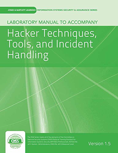 Imagen de archivo de Laboratory Manual Version 1.5 to accompany Hacker Techniques, Tools, and Incident Handling [Paperback] vLab Solutions a la venta por Textbookplaza