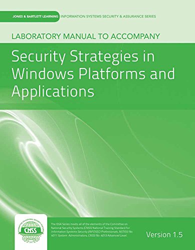 Imagen de archivo de Laboratory Manual Version 1.5 to accompany Security Strategies in Windows Platforms and Applications a la venta por ThriftBooks-Atlanta