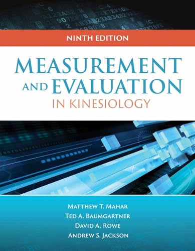 9781284040753: Measurement for Evaluation in Kinesiology