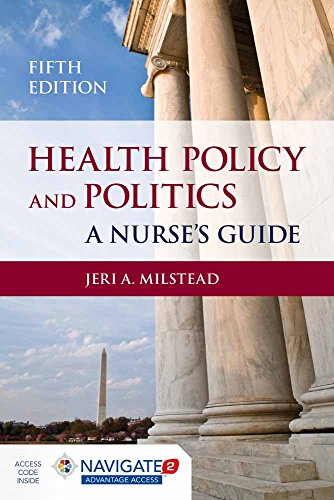 Imagen de archivo de Health Policy and Politics: A Nurse's Guide (Milstead, Health Policy and Politics) a la venta por SecondSale