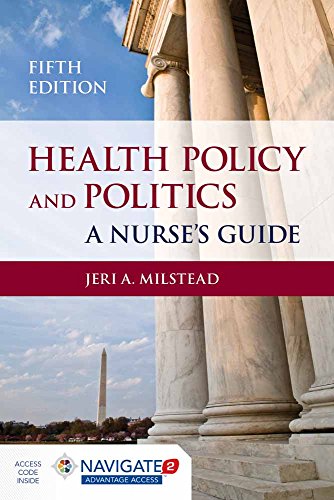 Stock image for Health Policy and Politics: A Nurse's Guide (Milstead, Health Policy and Politics) for sale by SecondSale