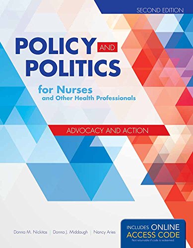 Imagen de archivo de Policy And Politics For Nurses And Other Health Professionals a la venta por Better World Books