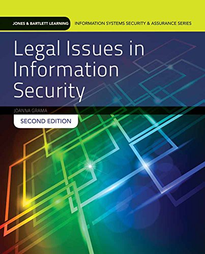 

Legal Issues in Information Security: Print Bundle (Jones Bartlett Learning Information Systems Security Assurance Series)