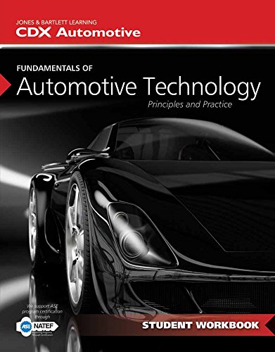 Stock image for Fundamentals of Automotive Technology Student Workbook for sale by Wonder Book