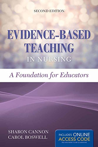 Stock image for Evidence-Based Teaching in Nursing: A Foundation for Educators for sale by Toscana Books