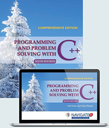 9781284079197: Programming And Problem Solving With C++: Comprehensive