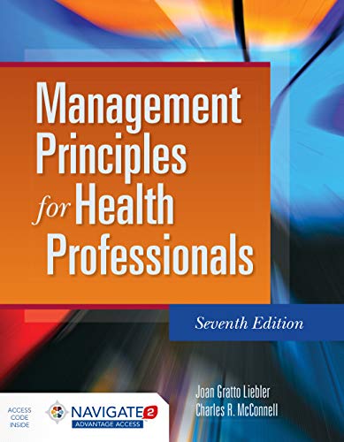 9781284081329: Management Principles For Health Professionals