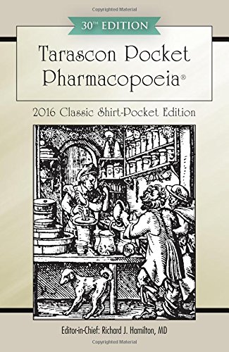 Beispielbild fr Tarascon Pocket Pharmacopoeia 2016 Classic Shirt-Pocket Edition zum Verkauf von HPB-Red