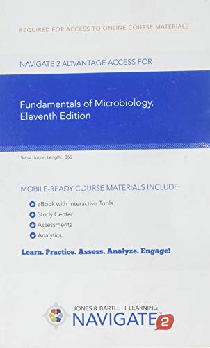 Stock image for Navigate 2 Advantage Access For Fundamentals Of Microbiology for sale by BooksRun