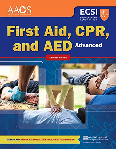 9781284105315: Advanced First Aid, CPR, and AED (Orange Book)