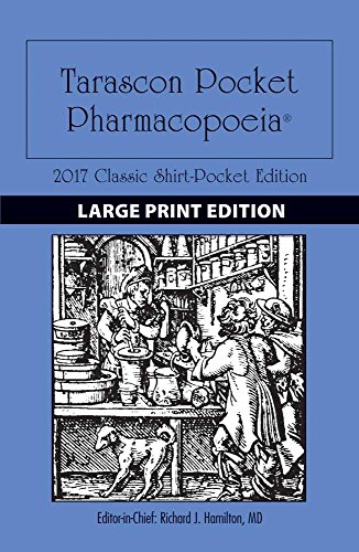 Beispielbild fr Tarascon Pocket Pharmacopoeia Classic Shirt-Pocket Edition zum Verkauf von ThriftBooks-Dallas
