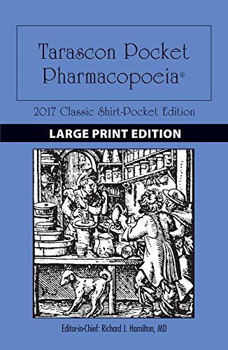 Imagen de archivo de Tarascon Pocket Pharmacopoeia Classic Shirt-Pocket Edition a la venta por ThriftBooks-Dallas