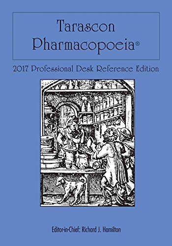 Beispielbild fr Tarascon Pharmacopoeia 2017 Professional Desk Reference Edition zum Verkauf von HPB-Red