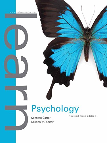 Stock image for Learn Psychology: First Edition Revised for sale by SecondSale