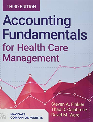 Imagen de archivo de Accounting Fundamentals for Health Care Management a la venta por BooksRun