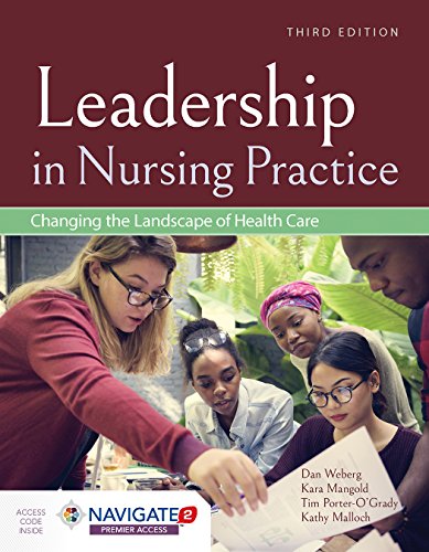 Beispielbild fr Leadership in Nursing Practice: Changing the Landscape of Health Care: Changing the Landscape of Health Care zum Verkauf von BooksRun