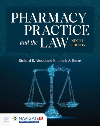 Beispielbild fr Pharmacy Practice and the Law zum Verkauf von BooksRun