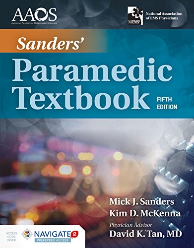 Stock image for Sanders' Paramedic Textbook includes Navigate Preferred Access for sale by SecondSale