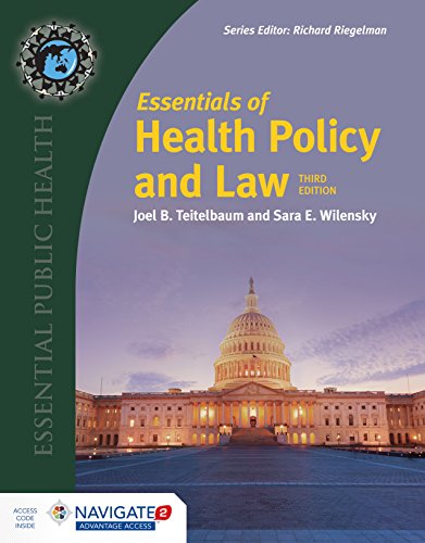 Stock image for Essentials of Health Policy and Law (Includes the 2018 Annual Health Reform Update): Includes the 2018 Annual Health Reform Update for sale by Bulrushed Books