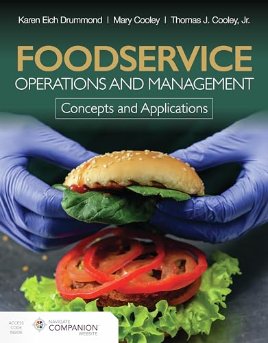 Beispielbild fr Foodservice Operations and Management: Concepts and Applications zum Verkauf von BooksRun