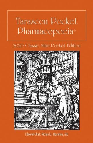 Imagen de archivo de Tarascon Pocket Pharmacopoeia 2020 Classic Shirt-Pocket Edition a la venta por SecondSale