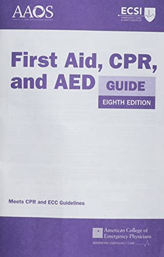 Beispielbild fr First Aid, CPR, and AED Guide zum Verkauf von Blackwell's