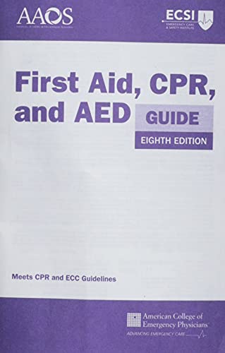 Stock image for First Aid, CPR, and AED Guide for sale by Blackwell's