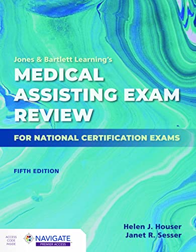 Stock image for Jones & Bartlett Learnings Medical Assisting Exam Review for National Certification Exams for sale by HPB-Red