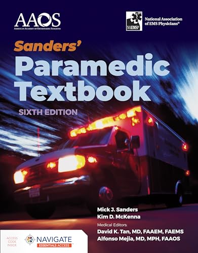 9781284277531: Sanders' Paramedic Textbook with Navigate Essentials Access