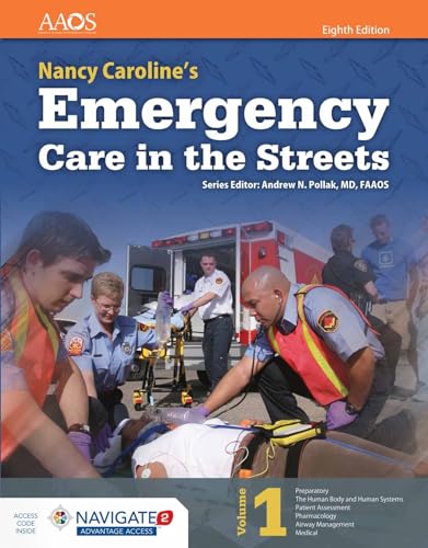 Stock image for Nancy Caroline's Emergency Care in the Streets (Orange Book), Volume 1 for sale by Byrd Books