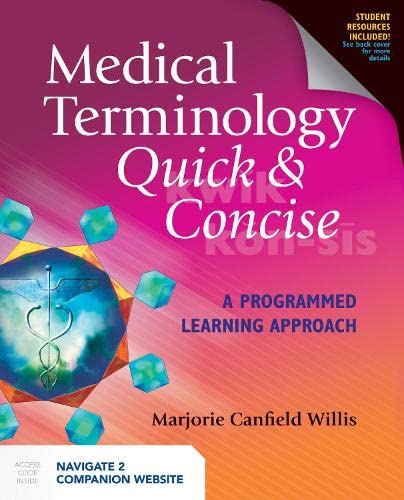 Stock image for Medical Terminology Quick & Concise: A Programmed Learning Approach: A Programmed Learning Approach for sale by SecondSale