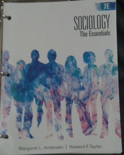 Sociology (9781285027043) by Margaret L. Andersen