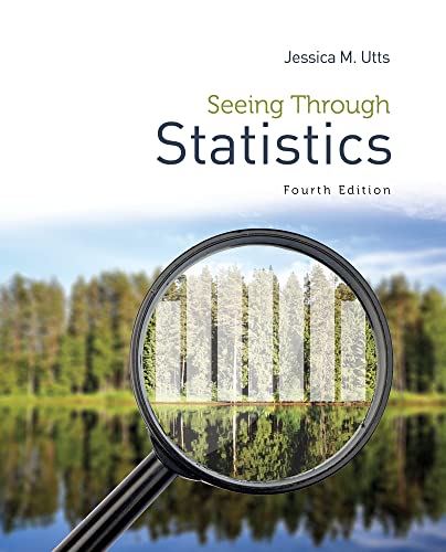Beispielbild fr Seeing Through Statistics zum Verkauf von BooksRun
