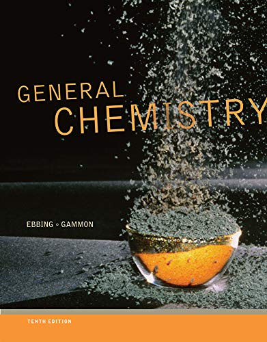 General Chemistry (9781285051376) by Ebbing, Darrell; Gammon, Steven D.