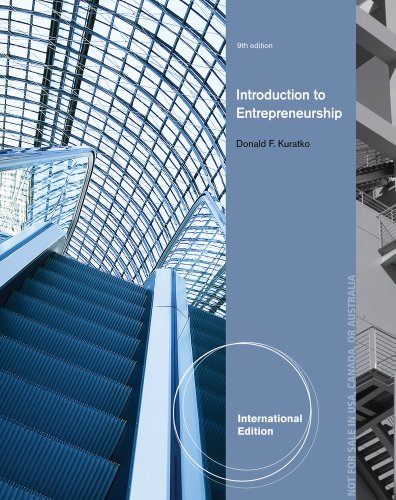 Stock image for Introduction to Entrepreneurship for sale by Better World Books Ltd