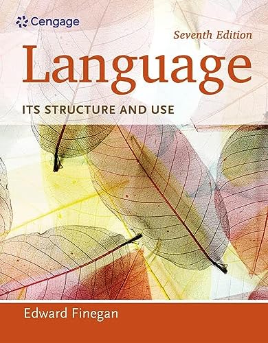 Language: Its Structure and Use (9781285052458) by Finegan, Edward