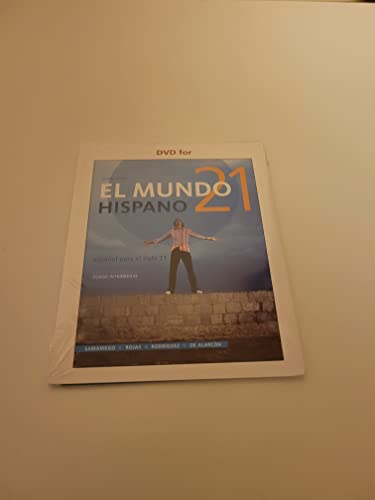 DVD for Samaniego/Rojas/Rodriguez Nogales/Alarcon's El Mundo 21 hispano, 2nd (9781285053660) by Samaniego, FabiÃ¡n; Rojas, Nelson; Rodriguez Nogales, Francisco; De Alarcon, Mario