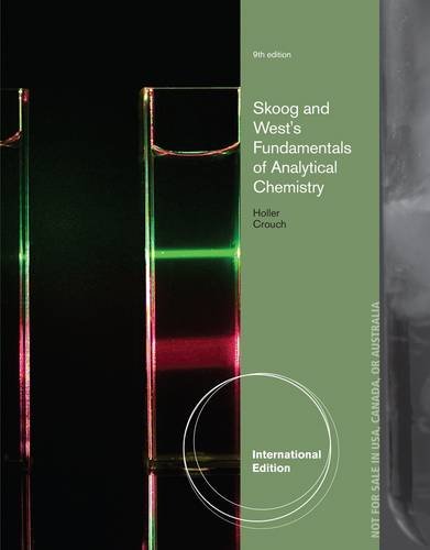 Stock image for Fundamentals of Analytical Chemistry for sale by Phatpocket Limited