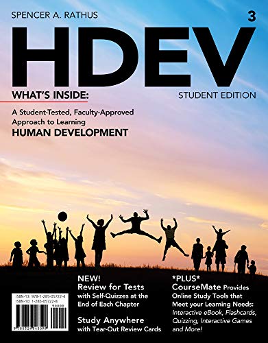 HDEV (New, Engaging Titles from 4LTR Press) (9781285057224) by Rathus, Spencer A.