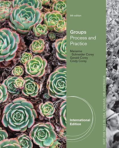 9781285057255: Groups: Process and Practice, International Edition