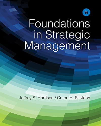 Imagen de archivo de Foundations in Strategic Management a la venta por SecondSale