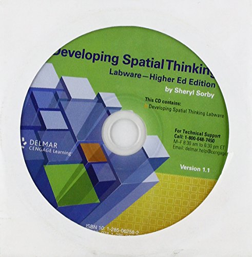 Developing Spatial Thinking Labware on CD, Higher Education Edition (9781285062587) by Sorby, Sheryl A.